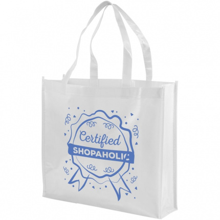 Shiny beschichtete NonWoven Einkaufstasche - Topgiving