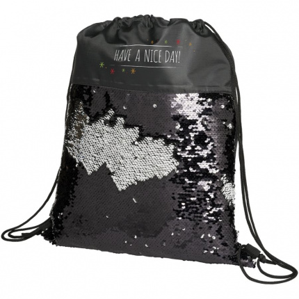 Mermaid Rucksack mit Kordelzug und Pailletten - Topgiving