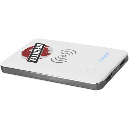 Zing Qi 4000 mAh Powerbank mit kabelloser Ladefunktion - Topgiving