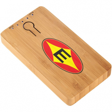 Grove 5000 mAh Bambus Powerbank - Topgiving