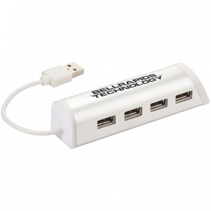 Power 4 Port USB-Hub & Smartphonehalterung - Topgiving
