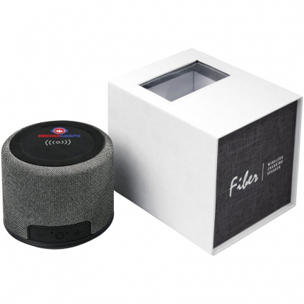 Fiber Bluetooth Lautsprecher mit Funktion Kabelloses Laden - Topgiving