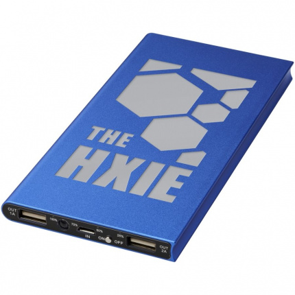 Plate 8000 mAh Aluminium-Powerbank - Topgiving