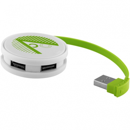 Round USB-Hub mit 4 Anschlüssen - Topgiving