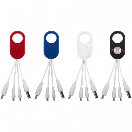 Troup 4-in-1-Ladekabel mit Typ C Spitze - Topgiving