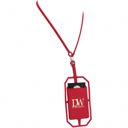 Silikon RFID Kartenhalter mit Lanyard - Topgiving