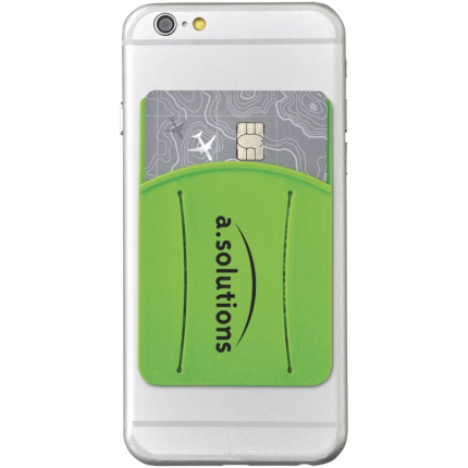 Storee Silikon Smartphonehülle mit Finger Slot - Topgiving