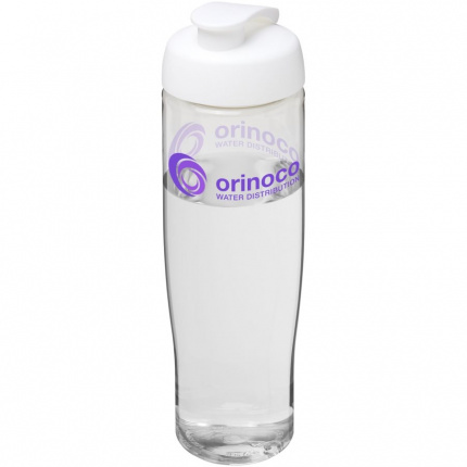 H2O Tempo 700 ml Sportflasche mit Klappdeckel - Topgiving