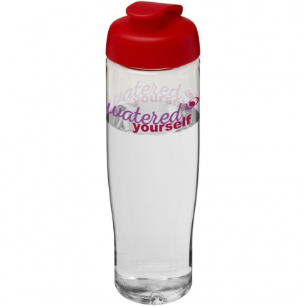 H2O Tempo 700 ml Sportflasche mit Klappdeckel - Topgiving