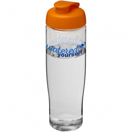 H2O Tempo 700 ml Sportflasche mit Klappdeckel - Topgiving