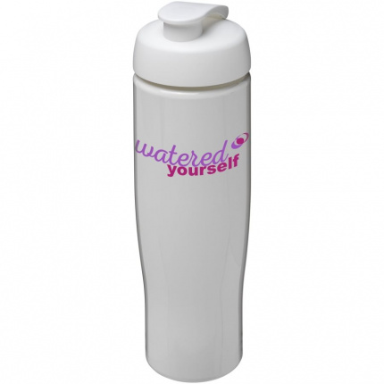 H2O Tempo 700 ml Sportflasche mit Klappdeckel - Topgiving