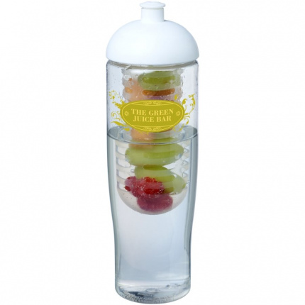 H2O Tempo 700 ml Sportflasche mit Stülpdeckel und Infusor - Topgiving