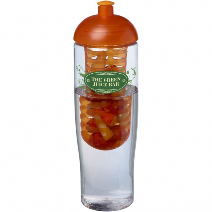 H2O Tempo 700 ml Sportflasche mit Stülpdeckel und Infusor - Topgiving