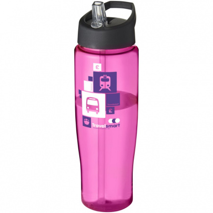 H2O Tempo 700 ml Sportflasche mit Ausgussdeckel - Topgiving