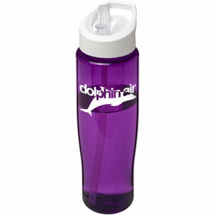 H2O Tempo 700 ml Sportflasche mit Ausgussdeckel - Topgiving