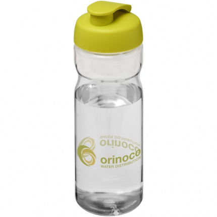 H2O Base 650 ml Sportflasche mit Klappdeckel - Topgiving