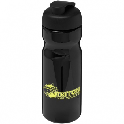 H2O Base 650 ml Sportflasche mit Klappdeckel - Topgiving