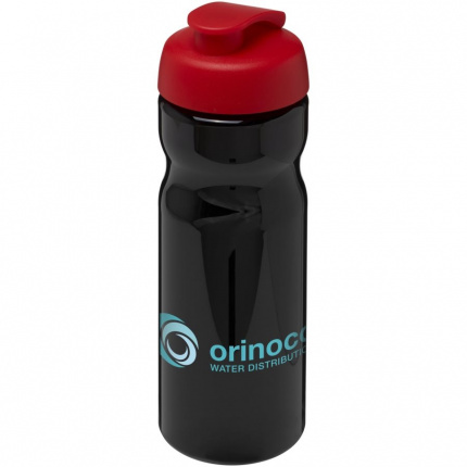 H2O Base 650 ml Sportflasche mit Klappdeckel - Topgiving
