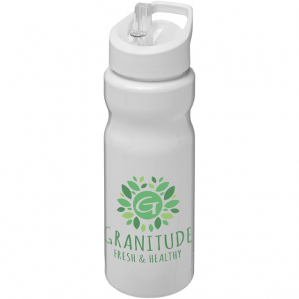 H2O Base 650 ml Sportflasche mit Ausgussdeckel - Topgiving
