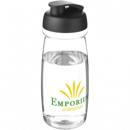 H2O Pulse 600 ml Sportflasche mit Klappdeckel - Topgiving