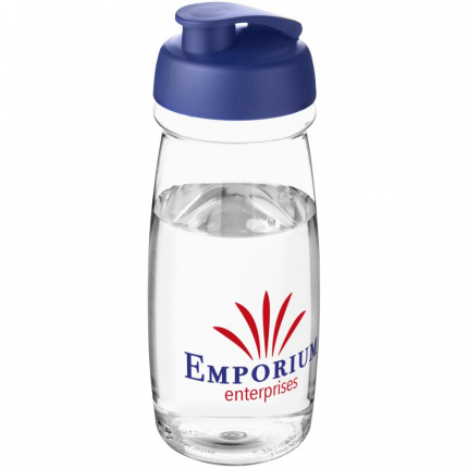H2O Pulse 600 ml Sportflasche mit Klappdeckel - Topgiving