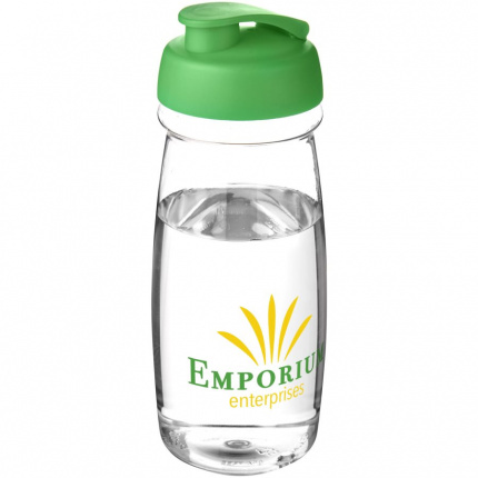 H2O Pulse 600 ml Sportflasche mit Klappdeckel - Topgiving