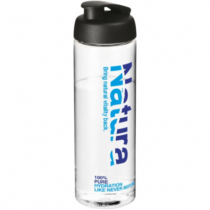 H2O Vibe 850 ml Sportflasche mit Klappdeckel - Topgiving