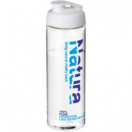H2O Vibe 850 ml Sportflasche mit Klappdeckel - Topgiving