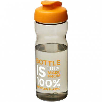 H2O Eco 650 ml Sportflasche mit Klappdeckel - Topgiving