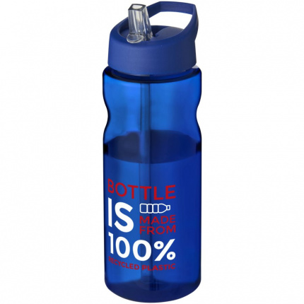 H2O Eco 650 ml Sportflasche mit Ausgussdeckel - Topgiving