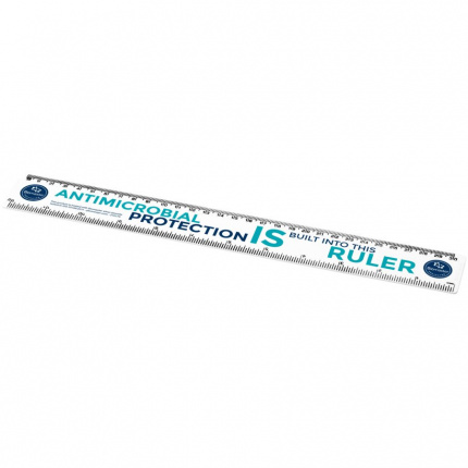 Renzo Pure 30 cm plastic ruler - Topgiving