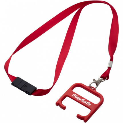 Hygienegriff mit Lanyard - Topgiving