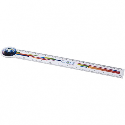 Loki 30 cm kreisförmiges Kunststofflineal - Topgiving