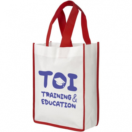 Contrast NonWoven kleine Einkaufstasche - Topgiving