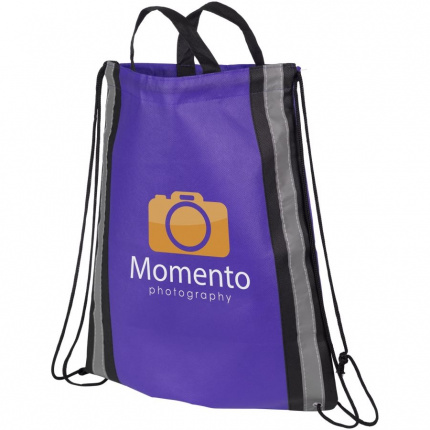 Pinn Reflektierender NonWoven Sportbeutel - Topgiving