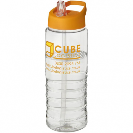 H2O Treble 750 ml Sportflasche mit Ausgussdeckel - Topgiving