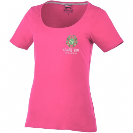 Bosey T-Shirt mit weitem Rundhalsausschnitt für Damen - Topgiving