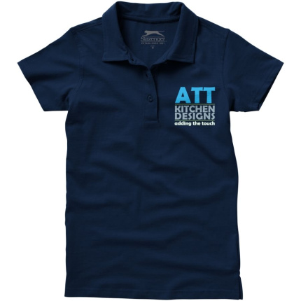 Let jersey poloshirt f&uuml;r damen - Topgiving