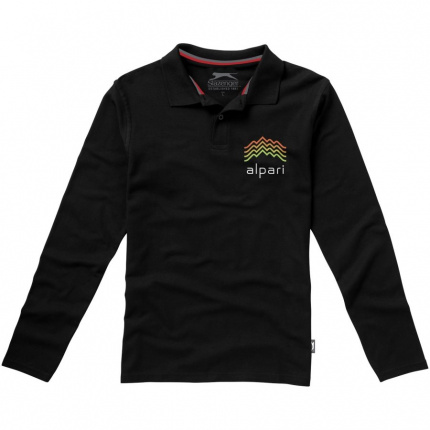 Point langärmliges Poloshirt für Herren - Topgiving
