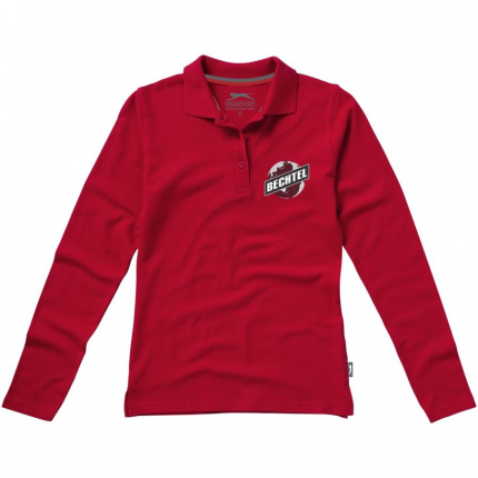 Point langärmliges Poloshirt für Damen - Topgiving