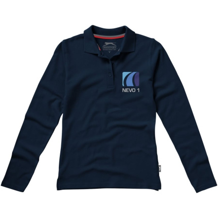 Point lang&auml;rmliges poloshirt f&uuml;r damen - Topgiving