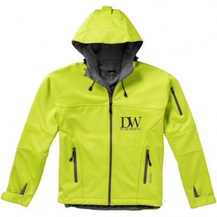 Match Softshelljacke mit Kapuze für Herren - Topgiving