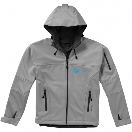 Match Softshelljacke mit Kapuze für Herren - Topgiving