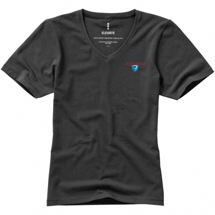 Kawartha T-Shirt für Damen mit V-Ausschnitt - Topgiving
