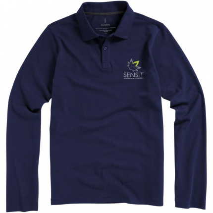 Oakville langärmliges Poloshirt für Herren - Topgiving