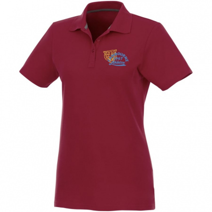 Helios Kurzarm Poloshirt für Damen - Topgiving