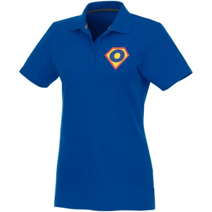 Helios Kurzarm Poloshirt für Damen - Topgiving