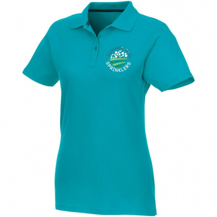 Helios Kurzarm Poloshirt für Damen - Topgiving