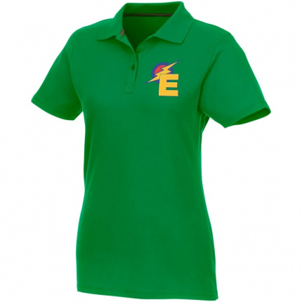 Helios Kurzarm Poloshirt für Damen - Topgiving