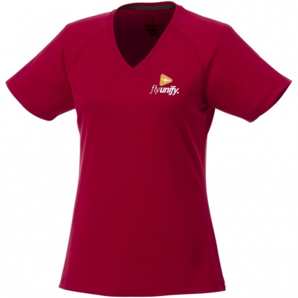 Amery V-Ausschnitt T-Shirt cool fit für Damen - Topgiving